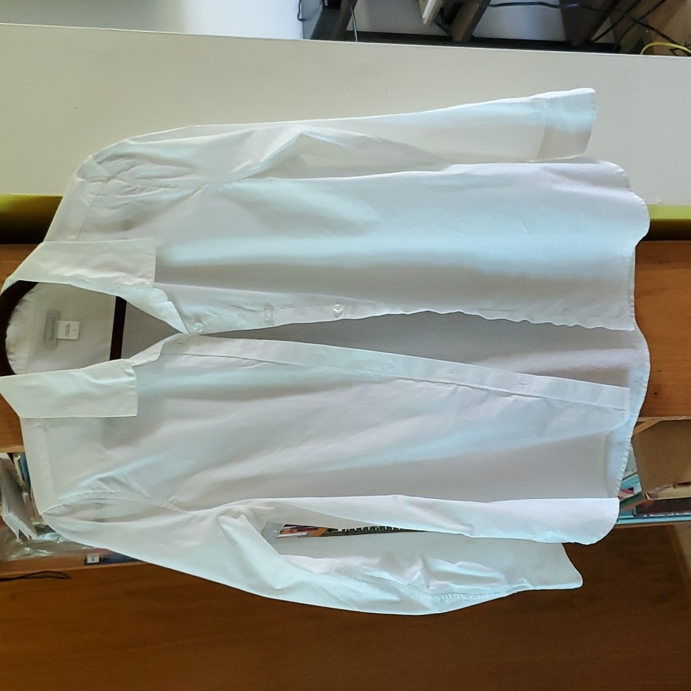 Sz 12 organic Pima button-down shirt